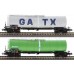 Set 2 vagoane cisterna On Rail+GATX - H0 Piko 58276